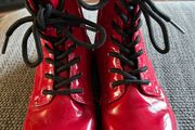 UK 13 red boots