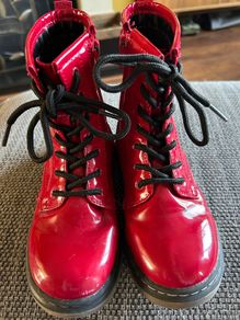 UK 13 red boots