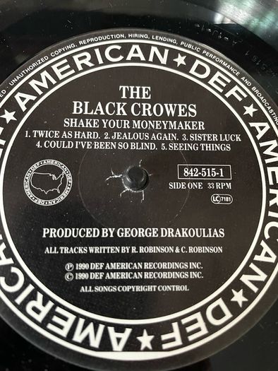 The Black Crowes - Shake Your Money Maker (First Press)