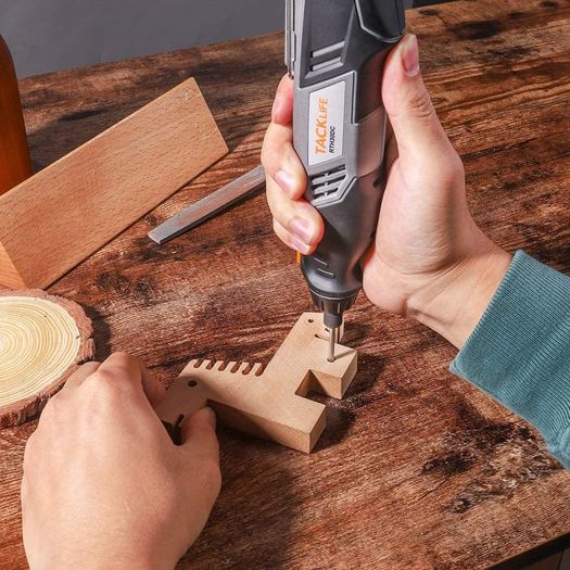 Rotary Tool, Cordless Rotary Tool 4V Power Potable Grinder with 31 Accessories and USB Cable for Recharging, Perfect for DIY Creation and Light Duty