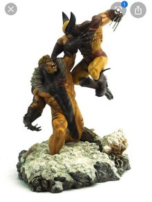 Marvel Wolverine VS. Sabretooth Diorama Statue