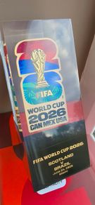FIFA World Cup 2026 Scotland v Brazil Commemorative Display Plaque