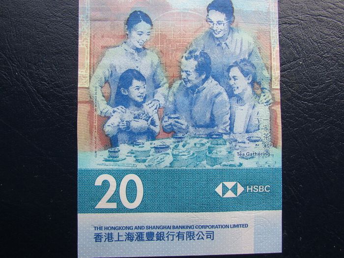 Hong Kong 2018.20 Dollars.Uncirculated Banknote.