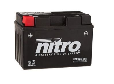 NITRO YTZ12S  12V 11Ah Motorbike Battery