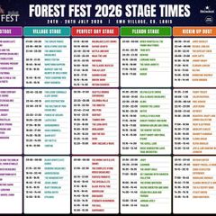 x1 Forest Fest Weekend Ticket