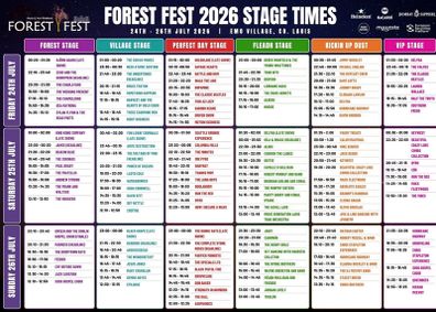 x1 Forest Fest Weekend Ticket