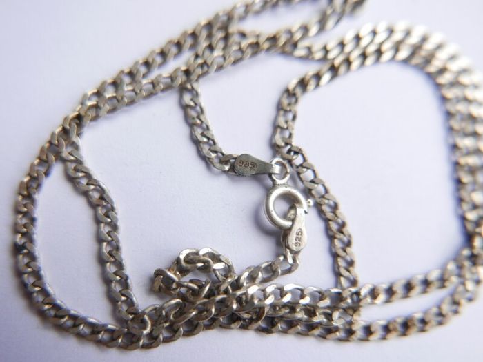 Vintage Sterling Silver 925 - 20 Inch  Curb Link Chain 6,4g