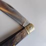 Vintage WW2 Era 1940 Swiss Army Farmers knife with Buffalo Horn Handle Image 3