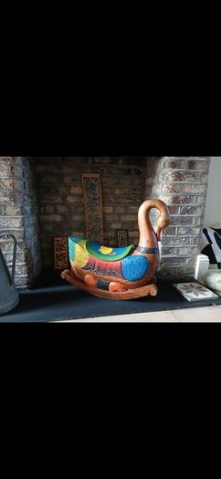 Collectiable Roacking Swan