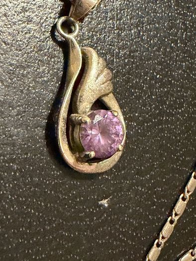 silver necklace