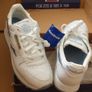 Reebok Classic CL Leather Marble Size-UK-3.5/EUR-36 1-59887 White/D Blue Limited Edition-2001 Image 3