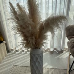 Large pampas with floor vase
