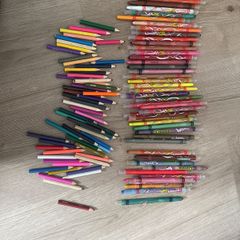 twistables and colour pencils