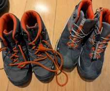 Kids Decathlon / Quechua Hiking Boots Bundle - Sizes EU 35 & EU 36 (UK 2.5 & UK 3)