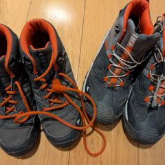 Kids Decathlon / Quechua Hiking Boots Bundle - Sizes EU 35 & EU 36 (UK 2.5 & UK 3)
