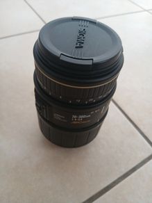 Sigma camera lens