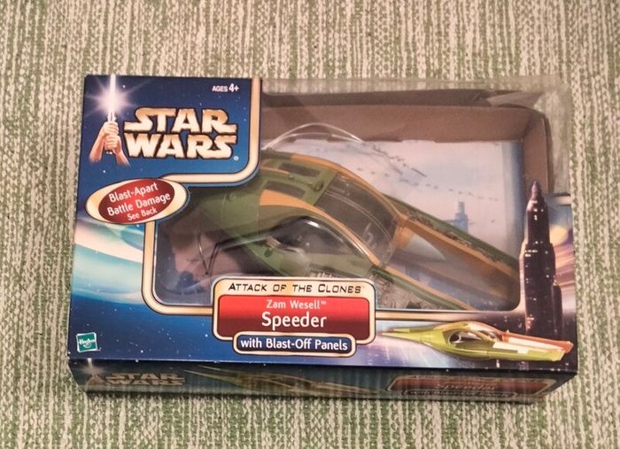 Star Wars Zam Wesell speeder