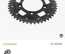 Rear sprocket DUAL BLACK