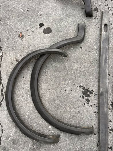 volkswagen polo mk2 trim kit wheel arch front splitter side skirt
