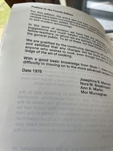 All in the Cooking ( rare copy ) 1975 book one
