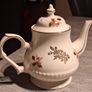 Teapot/China Ruby Wedding Teapot .. Heavly Reduced Image 2