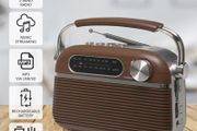 'Vintage' Rechargeable Portable Radio
