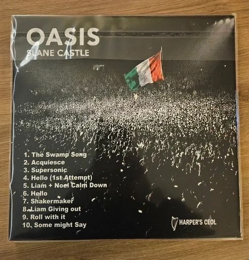 Oasis "Live At Slane 1995" 2x Sealed Vinyl Albums