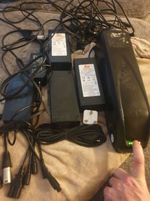 Kukirin Scooter Chargers All In Perfect Working Order. Will Sell Individually Or The Lot Together.