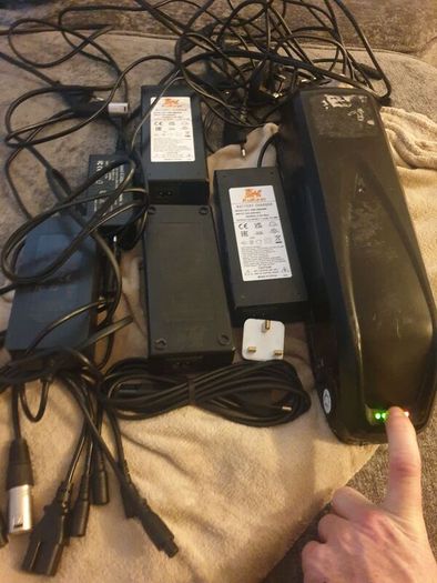 Kukirin Scooter Chargers All In Perfect Working Order. Will Sell Individually Or The Lot Together.