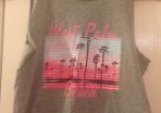 Grey sleeveless tshirt