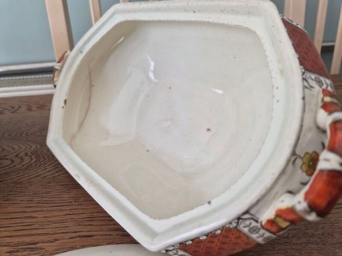 Sampson Hancock Victorian Tureens and serving platter