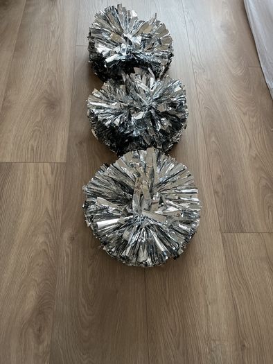 Cheerleader pom poms - 3 sets