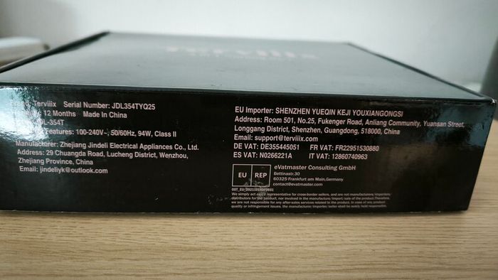 Tervilix 3 in 1Curling Iron