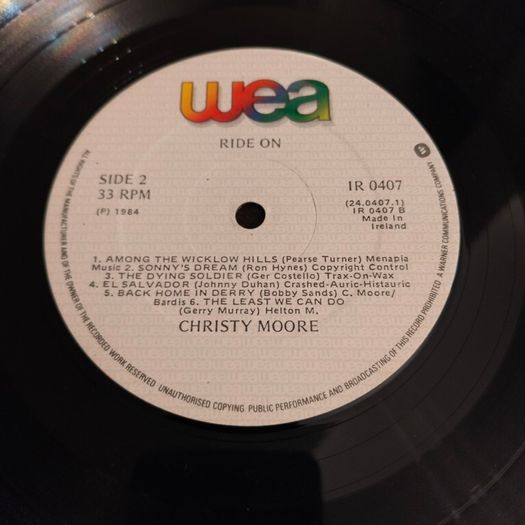 Christy Moore - Ride on