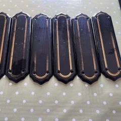 Vintage Finger Door plates