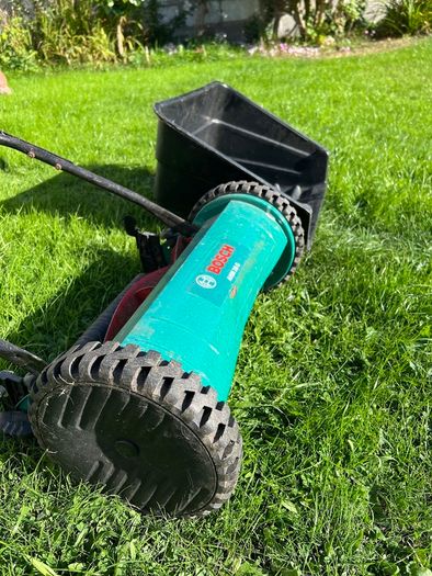 Bosch AHM 38G Manual Hand Push Garden Lawn Mower