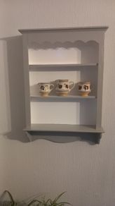 Wall hung display cabinet