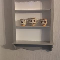Wall hung display cabinet