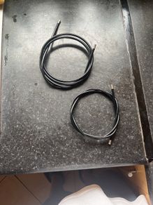 2 bike brake wire housings