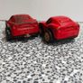 Pair of Tonka Mini Red Coupe Race Sports Cars from 1970s Image 5