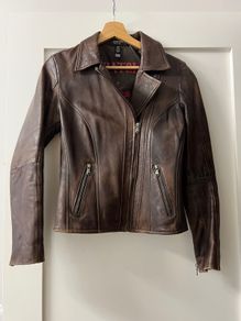 Ladies leather jacket