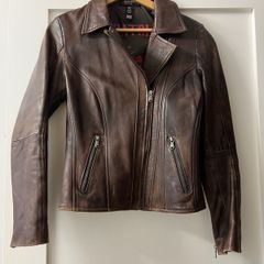 Ladies leather jacket