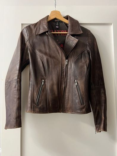 Ladies leather jacket