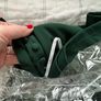 women beautiful dress Lulus Brand New size M dark green Image 5