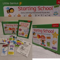 Little Genius Starting School, Early Learning Puzzle Box