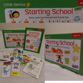 Little Genius Starting School, Early Learning Puzzle Box