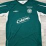 Genuine Vintage 2004 Celtic Glasgow Champions Embroidered Away Jersey Shirt Mens Medium Image 2
