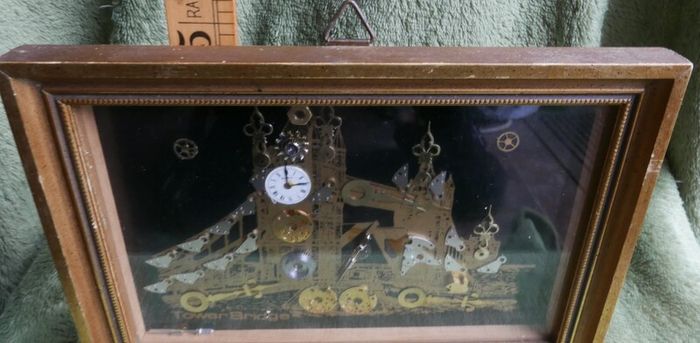 Tower Bridge Framed Decorative Clock type art