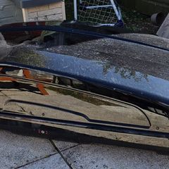Halfords Advanced 470L Roof Box + Nordrive Roof Bars