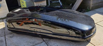 Halfords Advanced 470L Roof Box + Nordrive Roof Bars